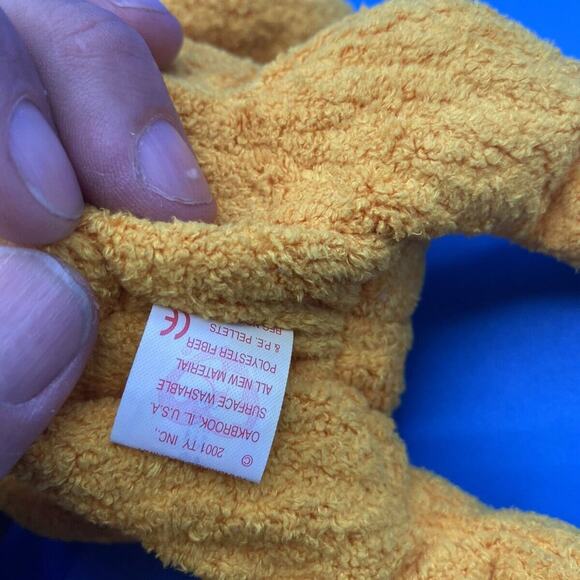 Ty Beanie Baby "Poopsie" Bear 2001 Stuffed Animal Toy New With Tag NWT (B1) - Picture 8 of 10